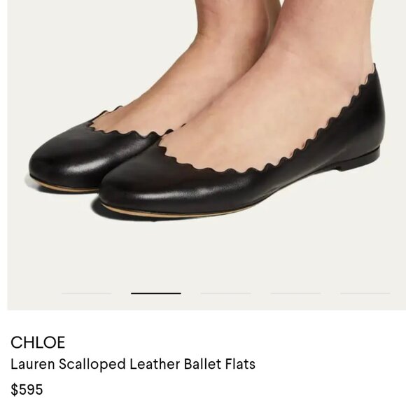 Chloe Ballet Flats "NEW" - Picture 15 of 16